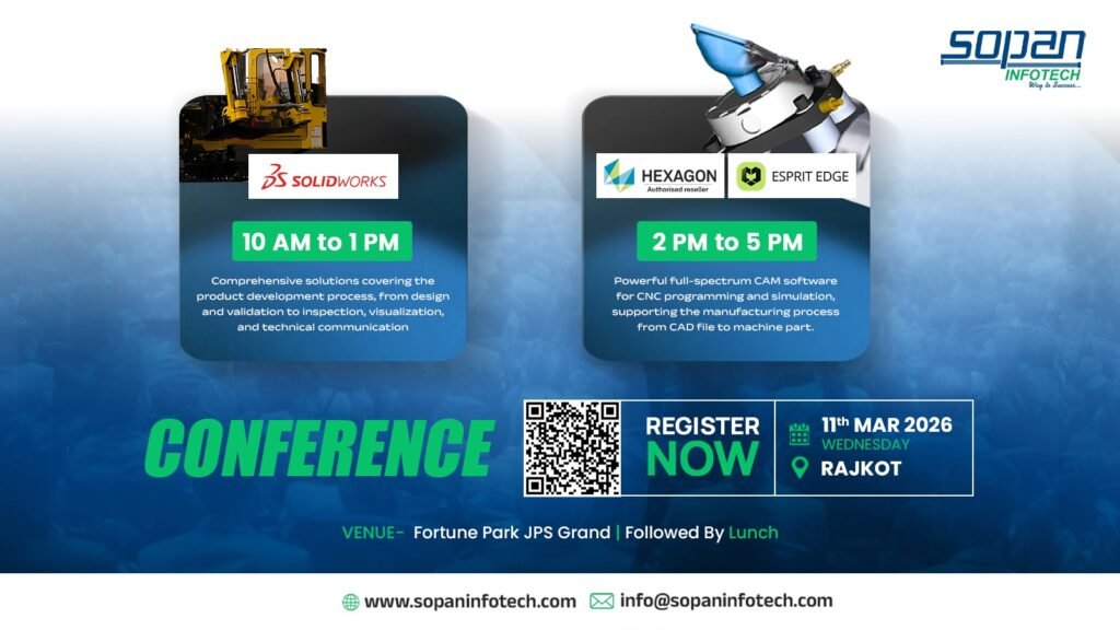 Conference: SOLIDWORKS & HEXAGON ESPRIT EDGE | Rajkot | 11 March 2026