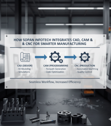 How SOPAN Infotech Integrates CAD, CAM & CNC Solutions for Smarter Manufacturing