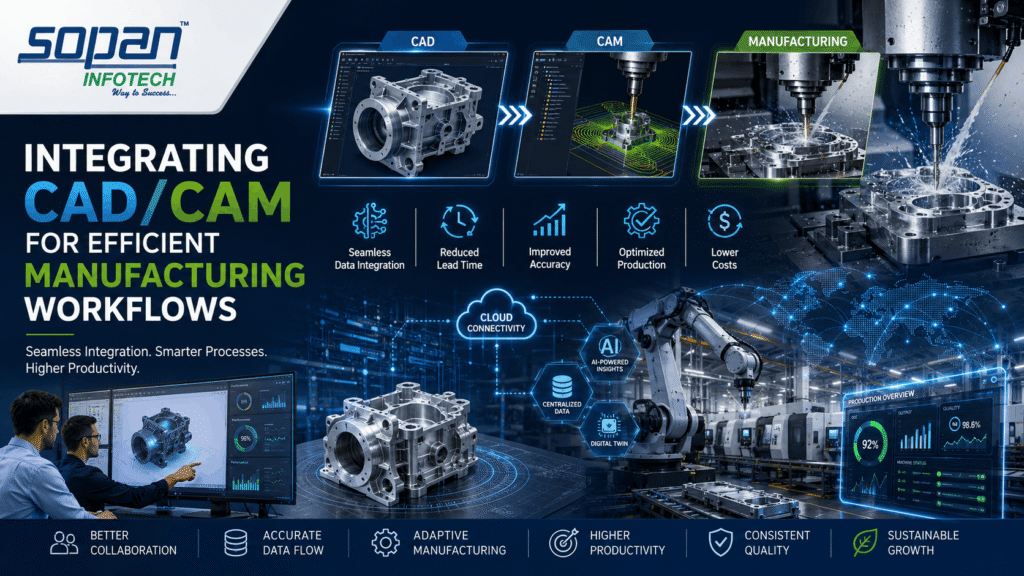 Integrating CADCAM for Smarter Manufacturing