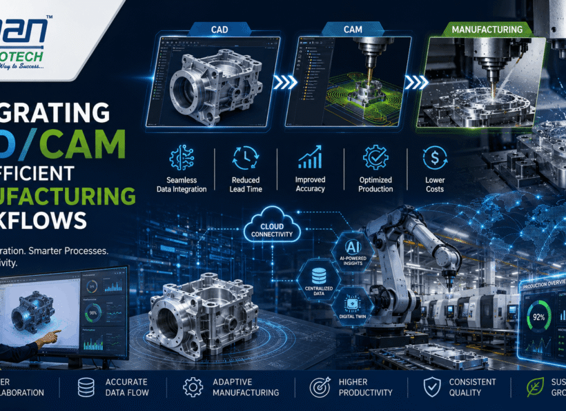 Integrating CADCAM for Smarter Manufacturing by sopan infotech Integrating CADCAM for Smarter Manufacturing