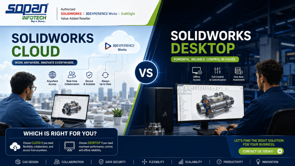 SOLIDWORKS Cloud vs Desktop Which Is Right for You SOLIDWORKS Cloud vs Desktop Which Is Right for You