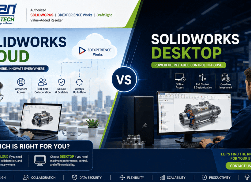 SOLIDWORKS Cloud vs Desktop Which Is Right for You (1) SOLIDWORKS Cloud vs Desktop Which Is Right for You SOLIDWORKS Cloud vs Desktop Which Is Right for You