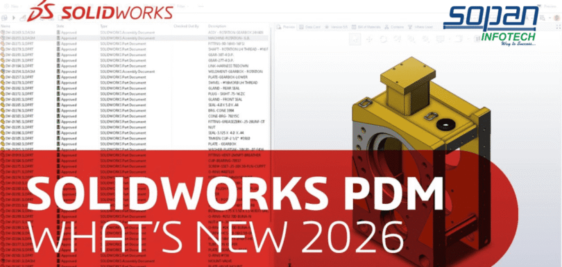 SolidWorks & Hexagon Reseller - SOPAN Infotech Pvt Ltd- What’s New in PDM 2026