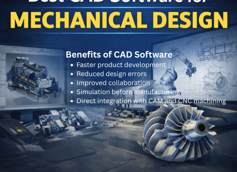 Best CAD software for mechanical design by SOPAN INFOTECH SURAT