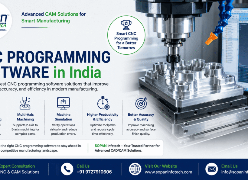 Best CNC Programming Software in India BY SOPAN INFOTECH SURAT