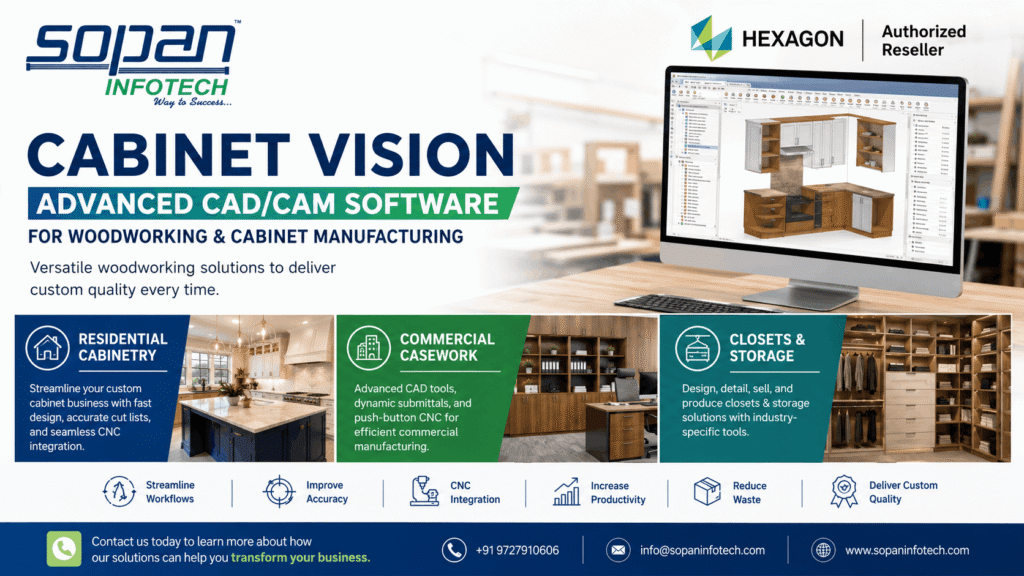 CABINET VISION – Complete CADCAM Software Solution for the Woodworking Industry-SOPAN INFOTECH-SURAT (1)