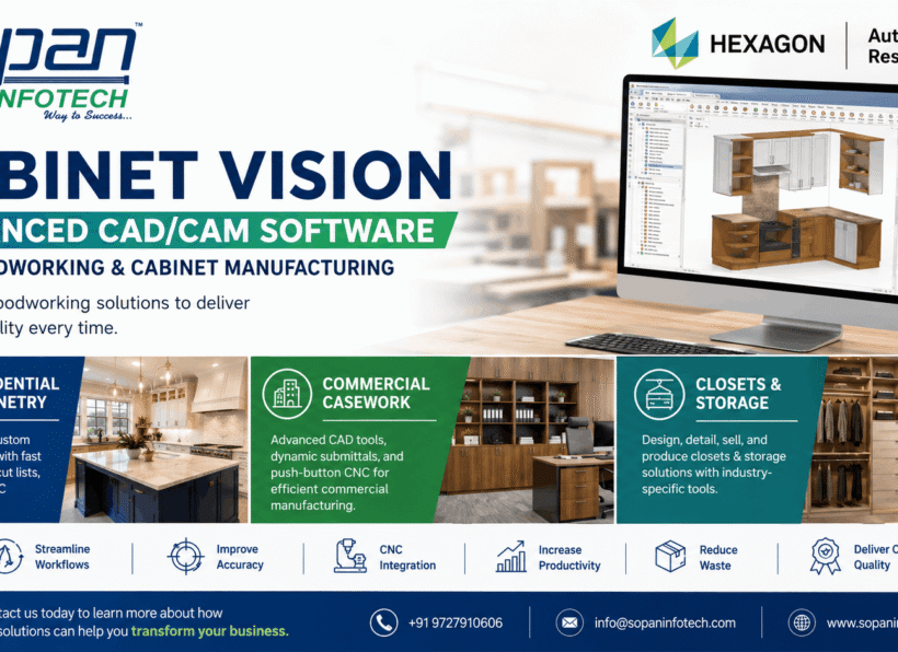 CABINET VISION – Complete CADCAM Software Solution for the Woodworking Industry-SOPAN INFOTECH-SURAT (1) CABINET VISION – Complete CADCAM Software Solution for the Woodworking Industry-SOPAN INFOTECH-SURAT (1)