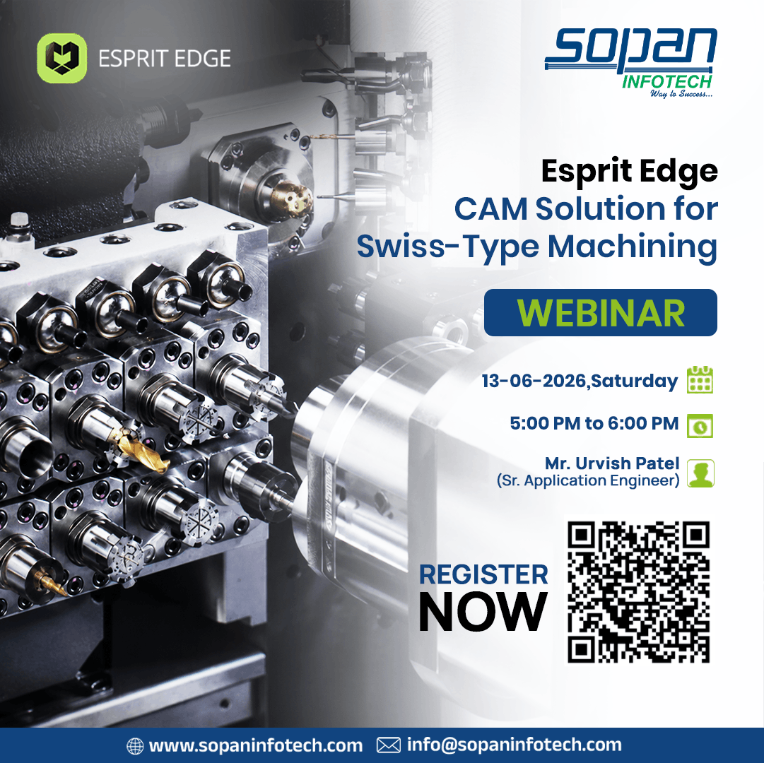 ESPRIT Edge CAM Solution for Swiss Machine Free Technical Webinar
