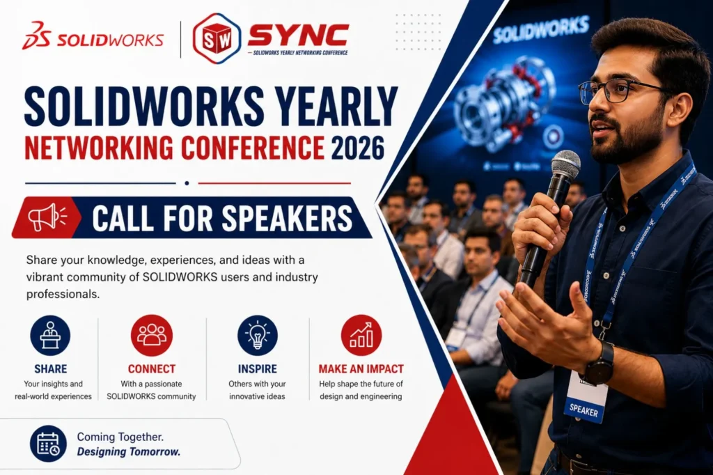 SOLIDWORKS SYNC 2026 (SolidWorks Yearly Networking Conference).