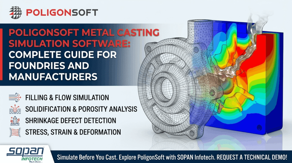 PoligonSoft by SOPAN Infotech — Advanced Casting Simulation Solutions for Modern Foundries & Manufacturers.