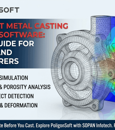 PoligonSoft by SOPAN Infotech — Advanced Casting Simulation Solutions for Modern Foundries & Manufacturers.