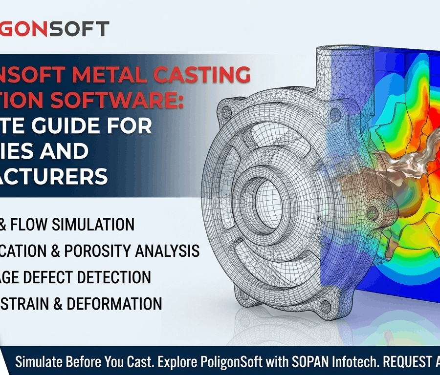 PoligonSoft by SOPAN Infotech — Advanced Casting Simulation Solutions for Modern Foundries & Manufacturers.